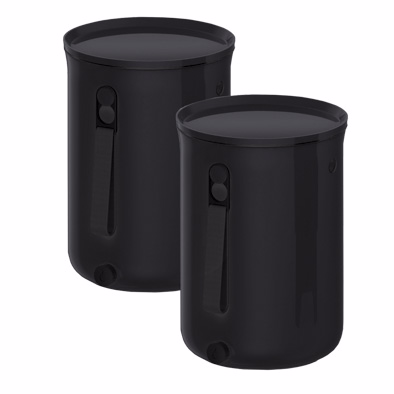Bokashi Organko 2 Ocean S2 Compostbinblack-23.3X32.3Cm-Bin-9.6L-1Kg Bran
