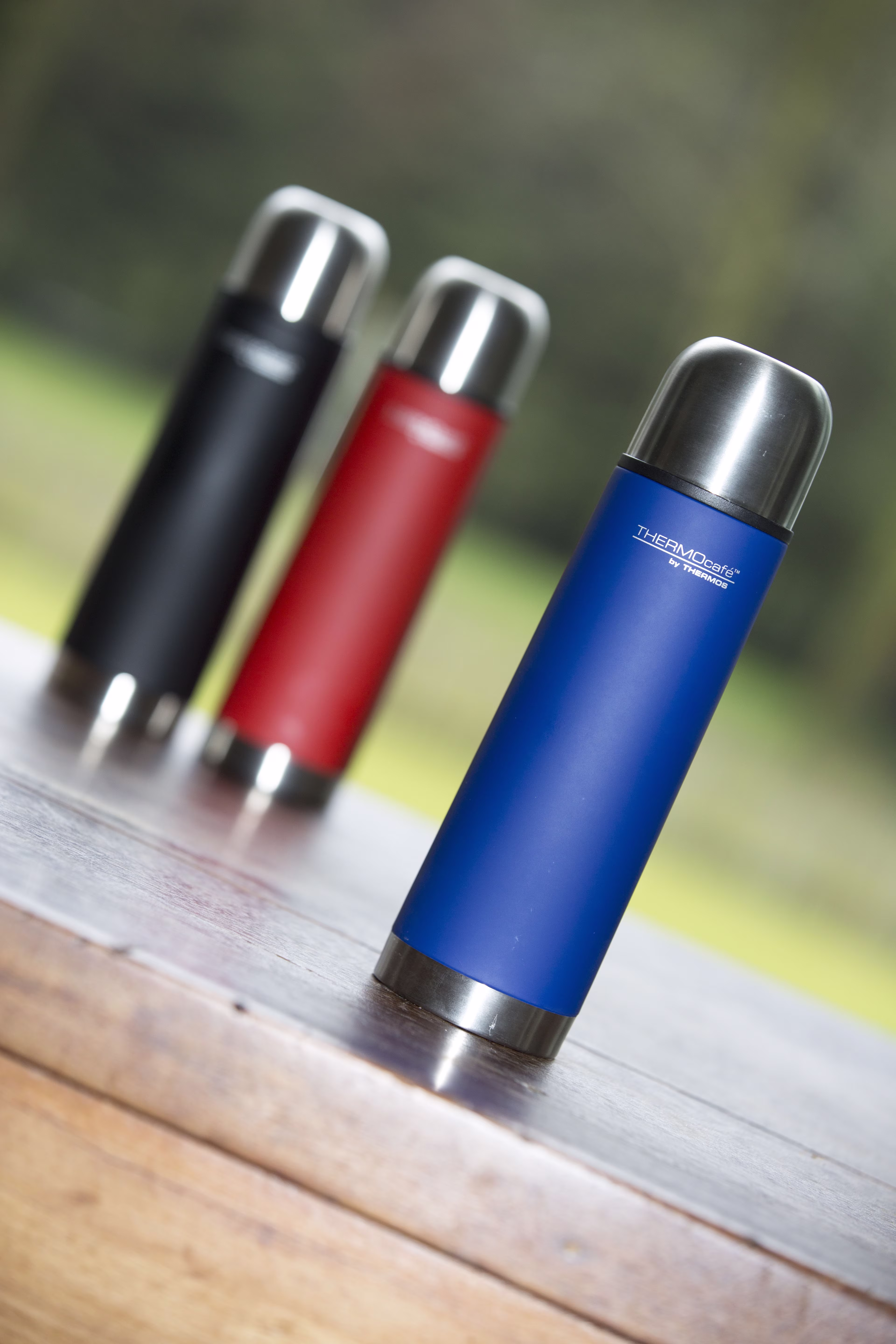 Soft Touch Bouteille Isotherme 0.5L Bleu D7Xh25Cm view 2