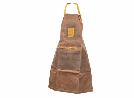 Tablier Brun 64X83Cm Coton 