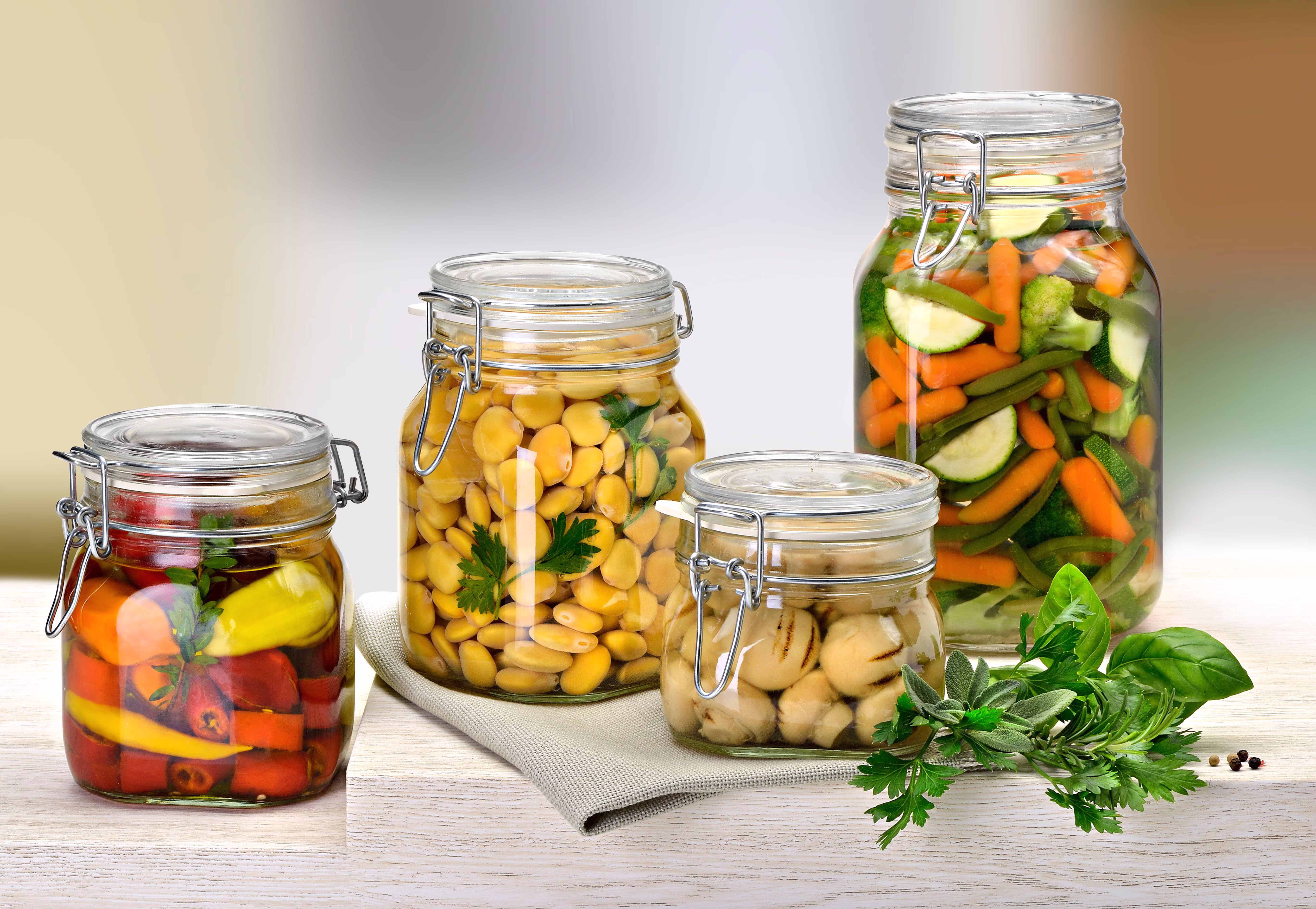 Fido Jar With Clips 200Ml Set6 D8,3Cm view 5