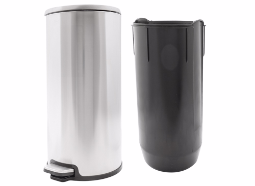 Wasty Pedal Bin 20L D25Xh52Cm Roundstainless Steel