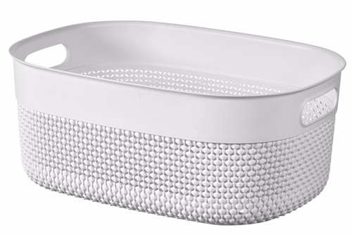 Filo Panier S Blanc 27X22Xh15Cm 