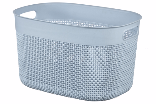 Filo Panier L Bleu Claire 38X29Xh22Cm 