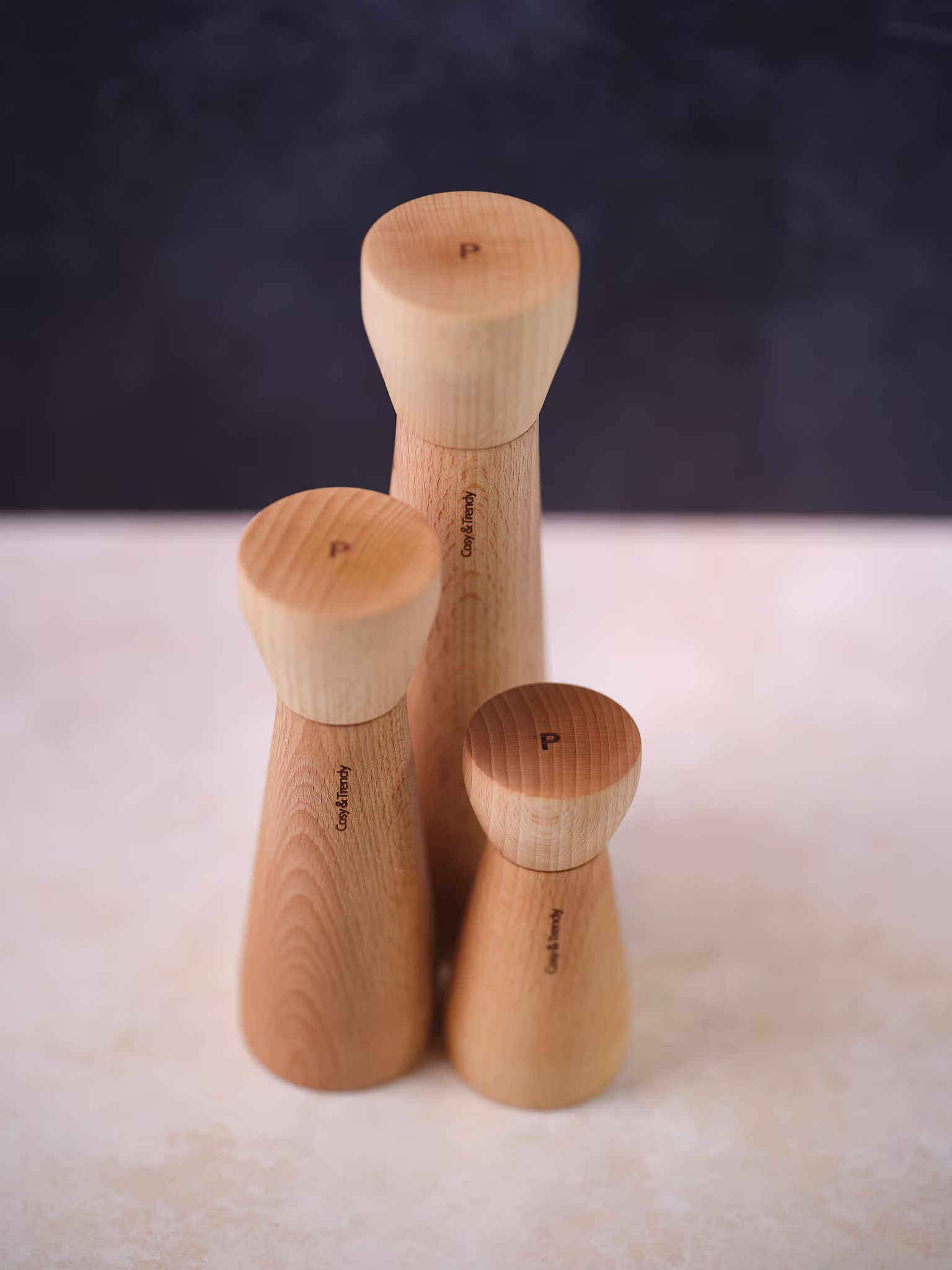 Onestaturner 30X5,5Xh1,5Cm Beech view 11