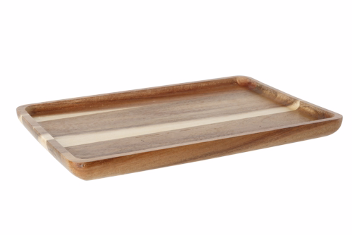 Senegal Acacia Tray Rectangle21,5X15Xh1,6Cm