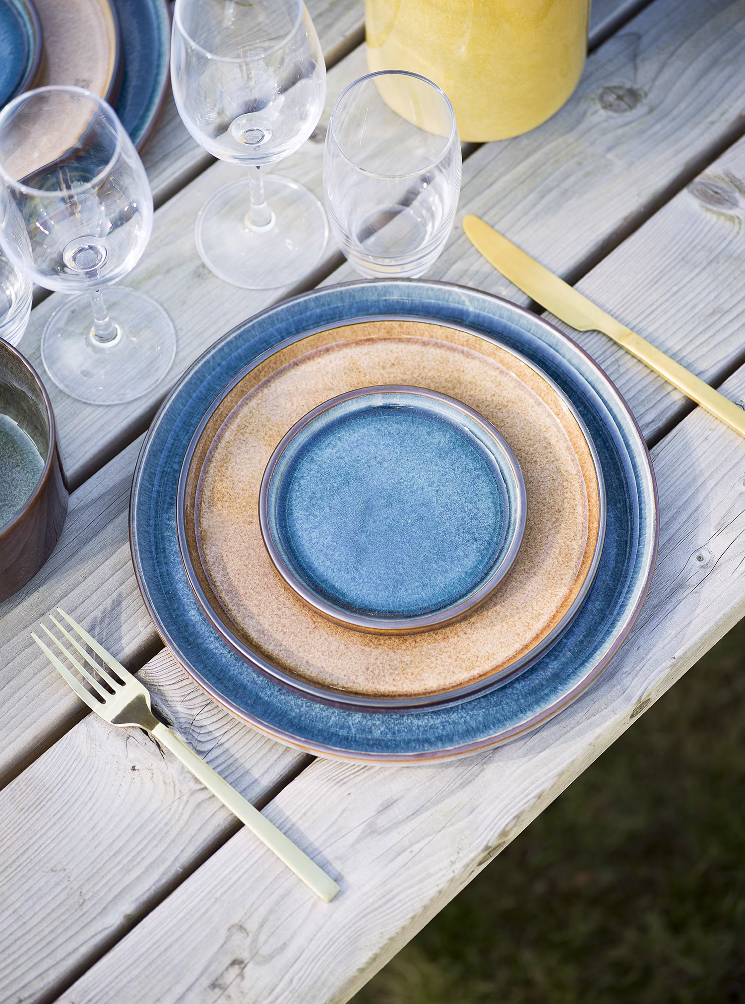 Quintana Blue Dessert Plate D22Cm view 19