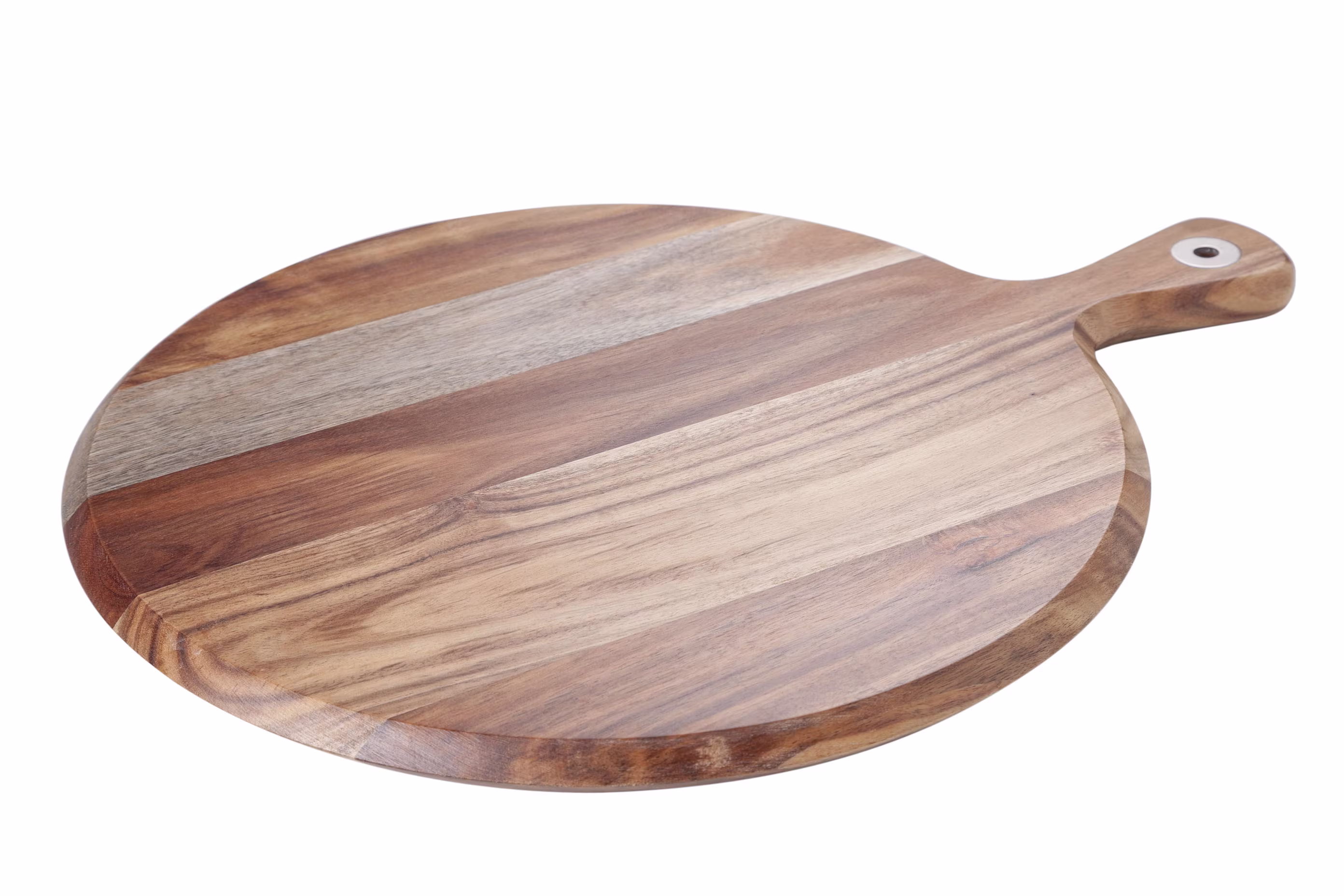 Gambia Plank Hout Rond 38X30Xh1.5Cm  view 2