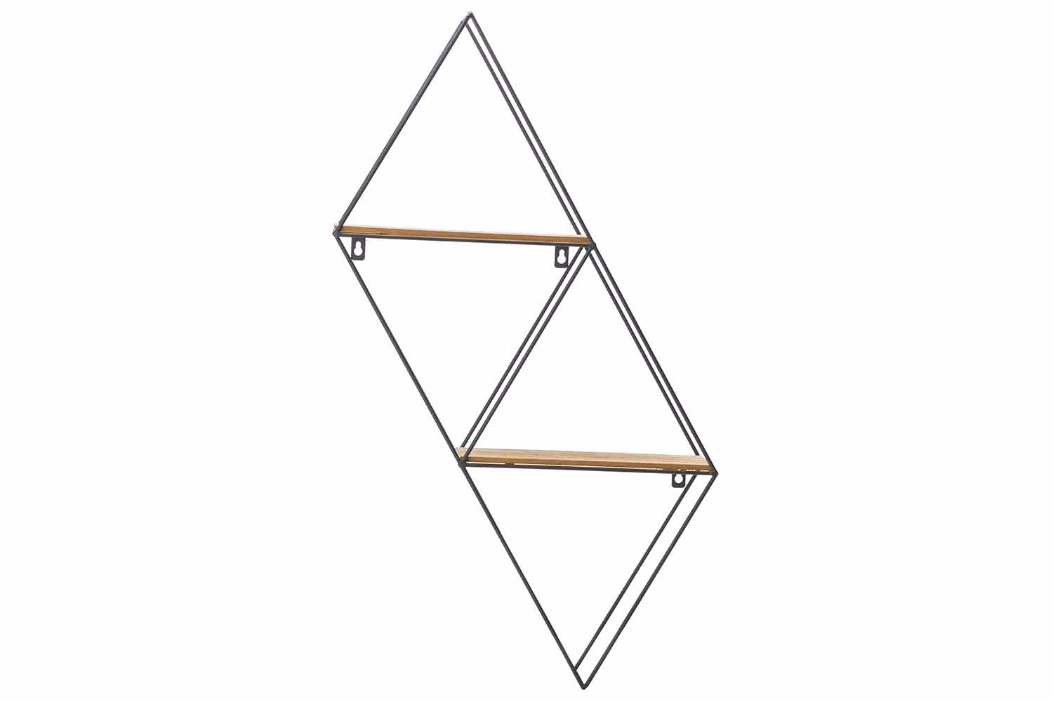 Gestell Trapezium Schwarz 29X10Xh75Cm Metall