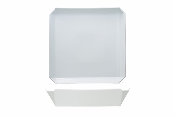 Edge Assiette Plate 28X28Xh3.3Cm 