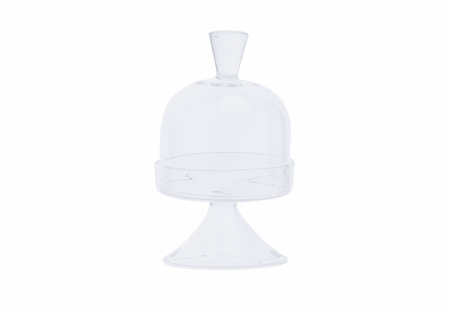 Bonbonniere Verre D6Xh12Cm 