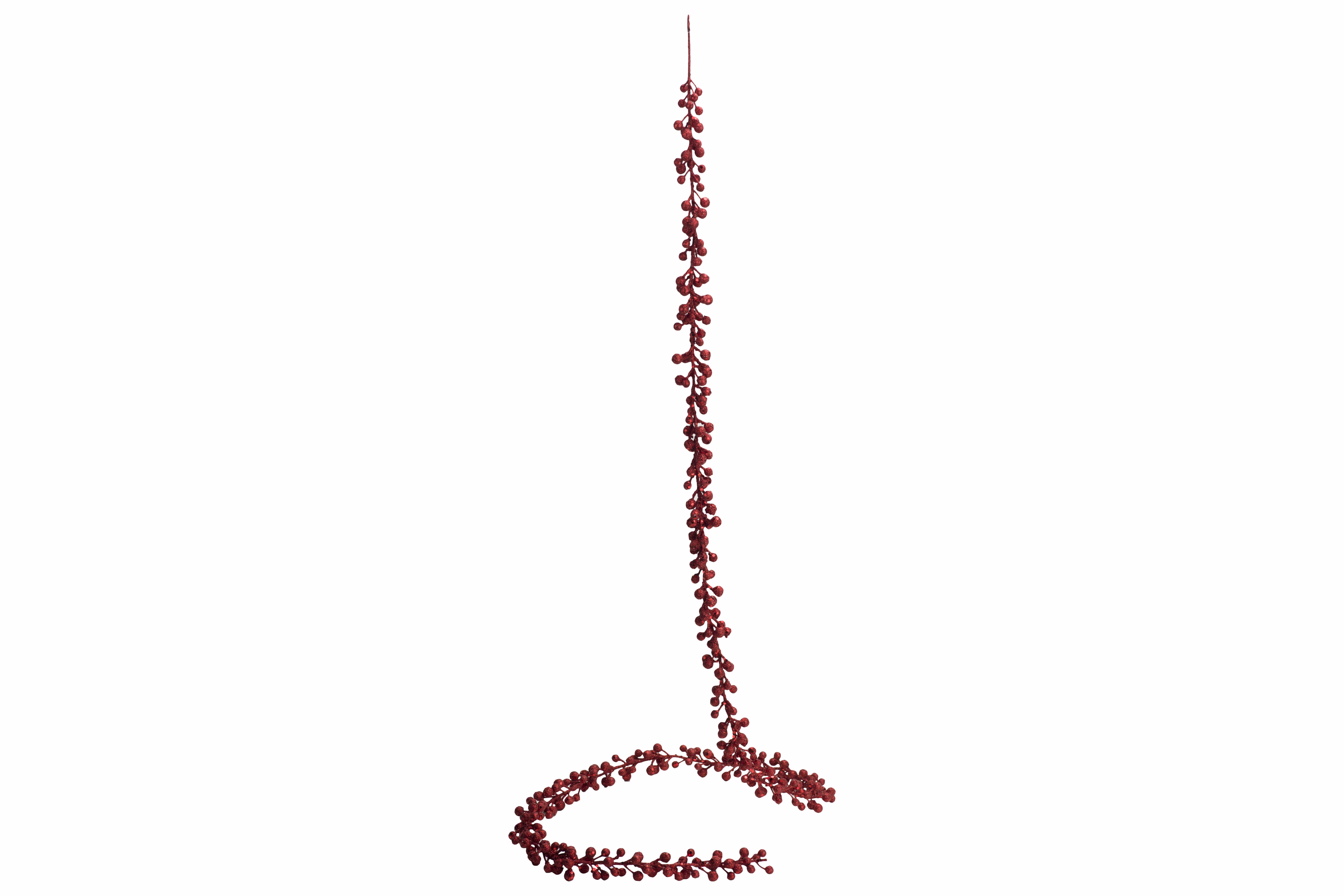 Bessenslinger Glitter Rood D3Xh230Cm Kun Ststof view 2