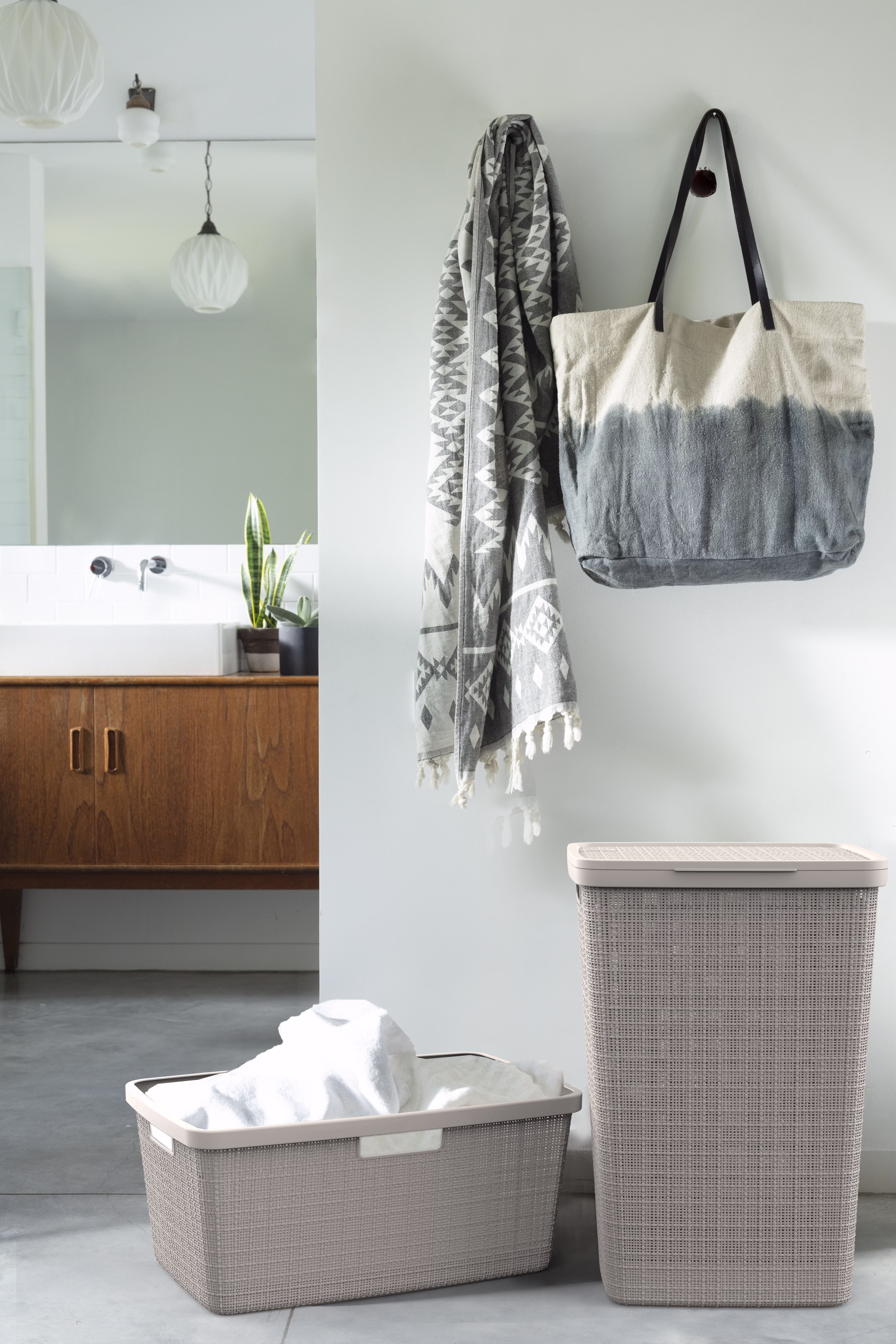 Jute Box Offwhite 58L 43X34X58.2Cm view 2
