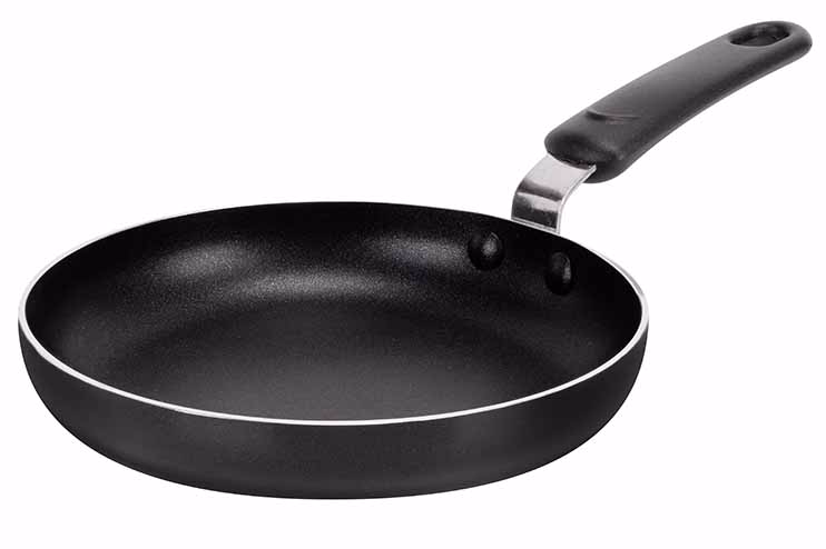 Poele Gourmet Noir D15Cm Aluminium 