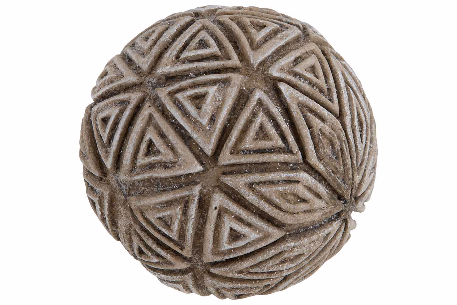 Ball Geometric Beige 115X115Xh115Cm Resin