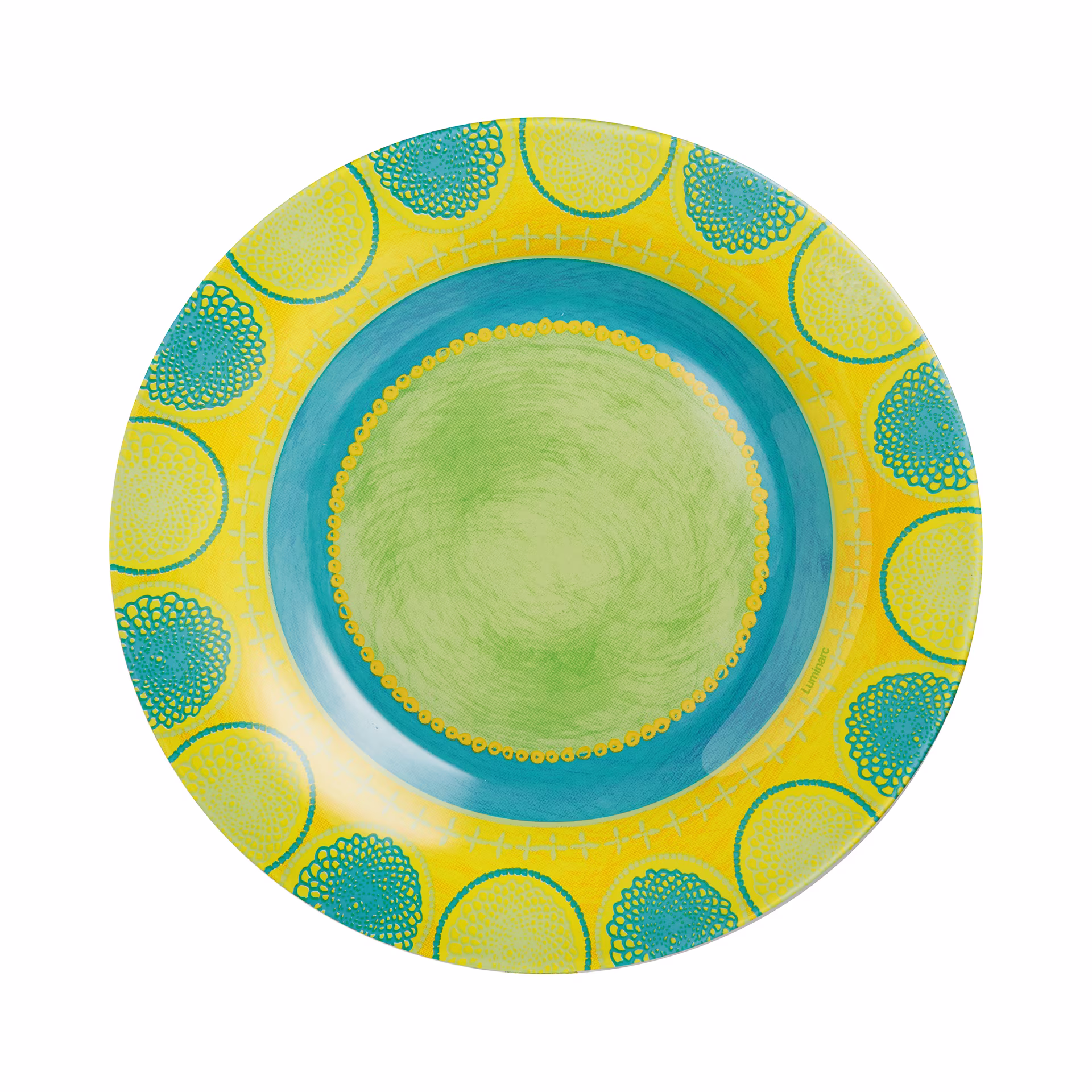 Propriano Turquoise Dessert Plate D19,6C view 2