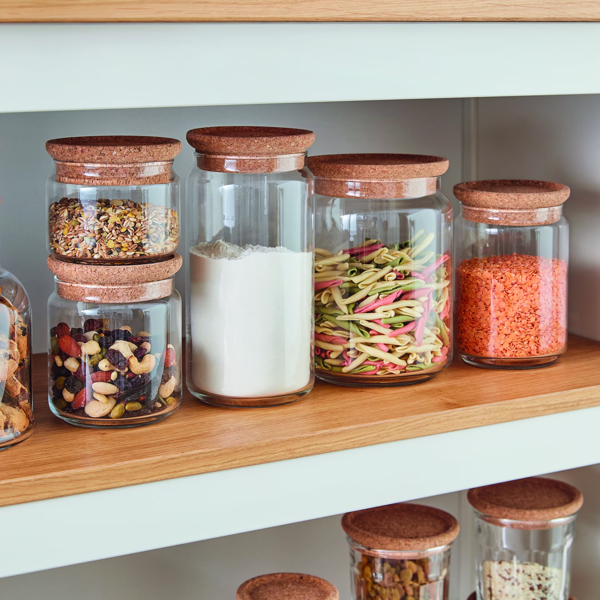 Pure Jar Storage Pot 1,5L Lid Corkdurable view 2