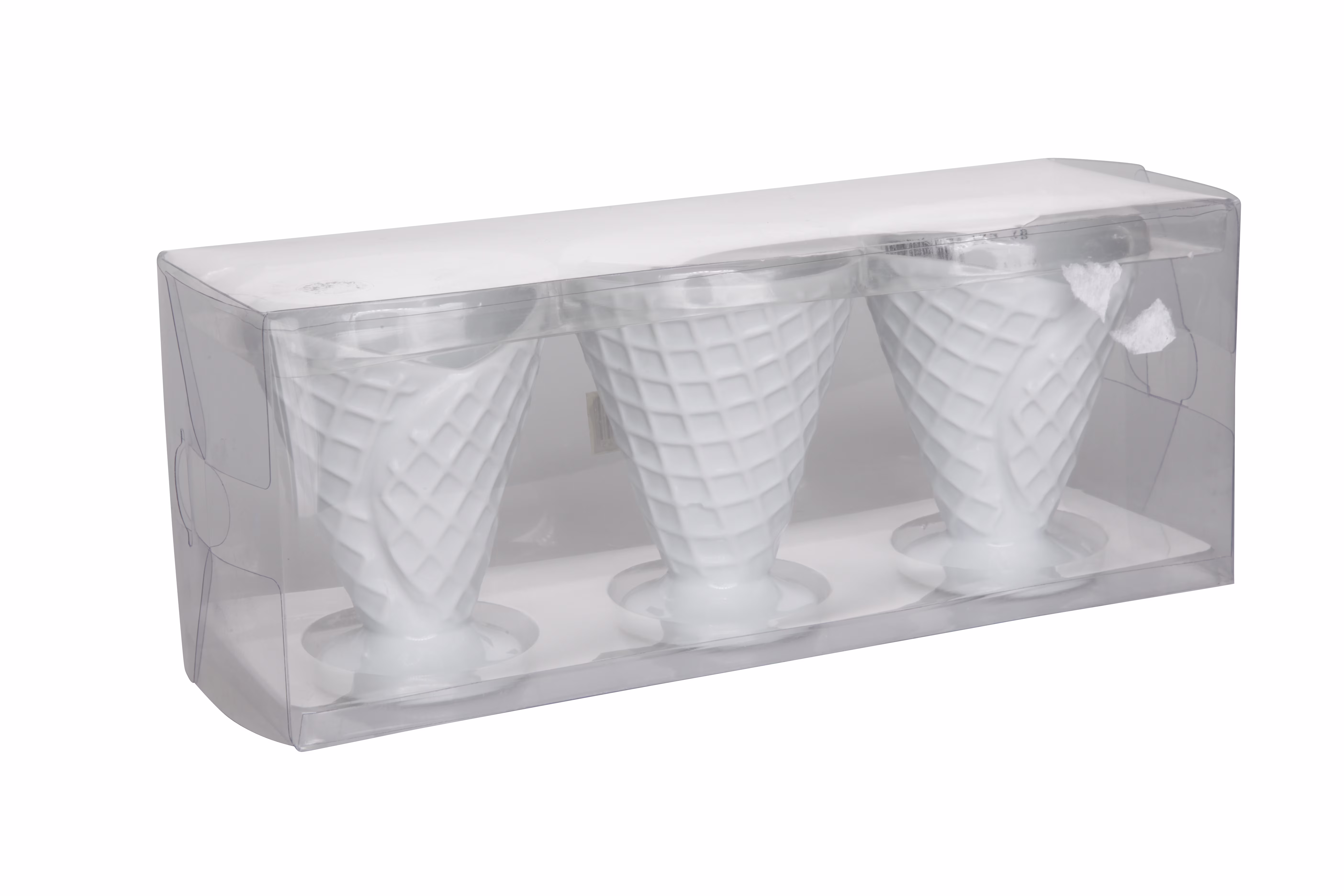 Ijscoupe Set3 Wit D9Xh11Cm Porselein Porselein view 2